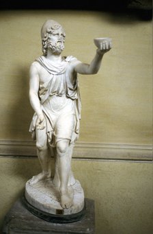 Statue of Odysseus, hero of Homer's epic poem The Odyssey. Artist: Unknown