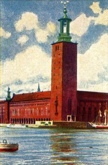 Stockholm City Hall, c1928. Creator: Unknown.