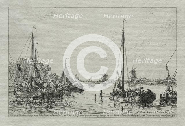 Sketch from Nature, 1877. Creator: Maxime Lalanne (French, 1827-1886).