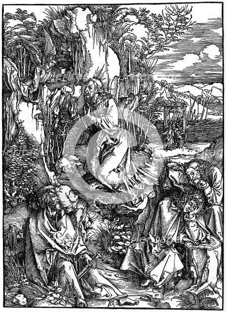 'Agony in the Garden', 1498, (1936). Artist: Albrecht Dürer