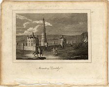 The Novodevichy Convent in Moscow, c. 1800. Artist: Anonymous  