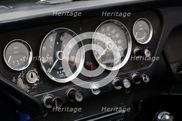 1966 Triumph Spitfire Mk2 Artist: Unknown.