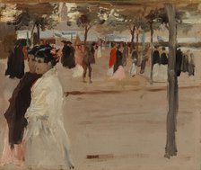 Study for the Shore Road, Seville, 1881. Creator: Albert Edelfelt.