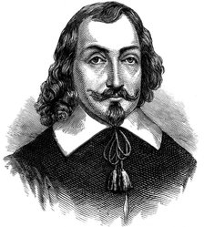 Samuel de Champlain, French explorer. Artist: Unknown