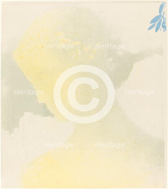 Béatrice, 1897. Creator: Odilon Redon.