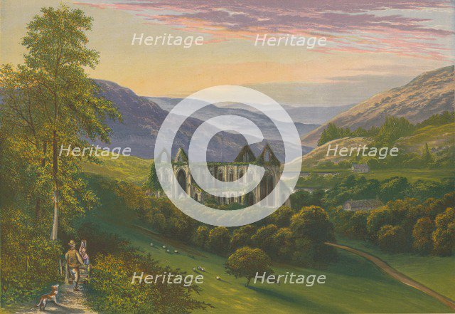 'Tintern Abbey', 1882, (1897). Artist: Alexander Francis Lydon.