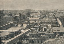 'View of Paris, Showng The Seven Bridges', 1882. Artist: Unknown.