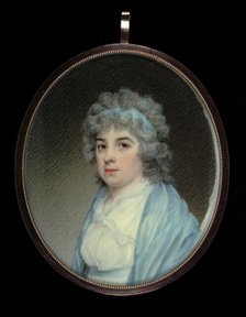 Mrs. John Corlis (Susannah Condé Russell), 1795. Creator: Edward Greene Malbone.