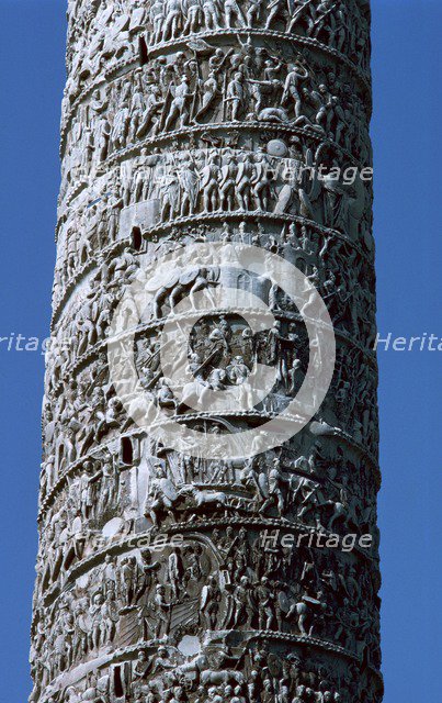 Column of Marcus Aurelius. Artist: Unknown