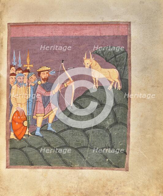 The Miracle of Mount Gargano, shortly after 1053. Creator: Unknown.