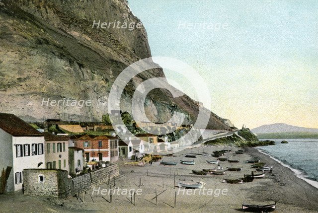 Catalan Bay, Gibraltar, 20th century. Artist: Unknown