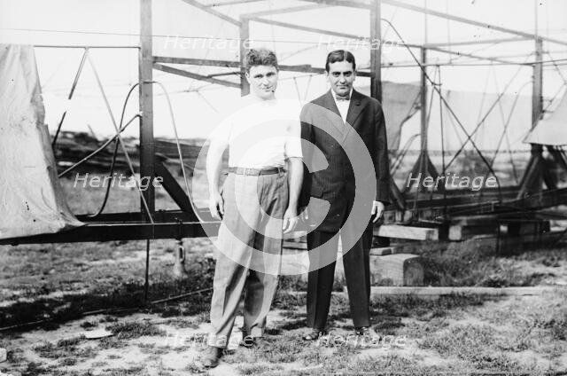 Meckler-Allen Aeroplane, between c1910 and c1915. Creator: Bain News Service.