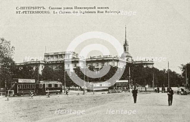 The Michael Palace in Saint Petersburg, Between 1908 and 1912.