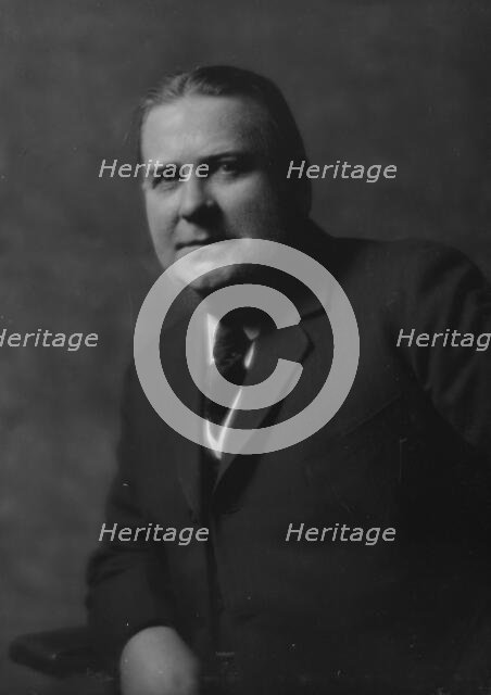 Mullins, William, Mr., portrait photograph, 1916 Mar. 8. Creator: Arnold Genthe.