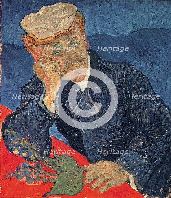 Paul Ferdinand Gachet (1828-1909), physician, Painter, engraver and French collector.