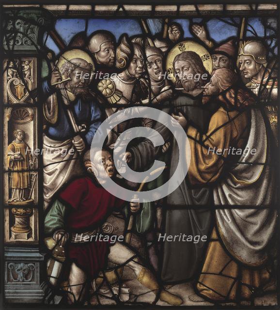 The Kiss of Judas, 1522-1526. Creator: Everhard Rensig (German); Gerhard Remisch (German), or.