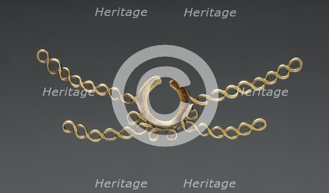 Nose Ornament, c. 500-200 BC. Creator: Unknown.