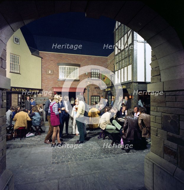 The Stonehouse themed pub, Sheffield, South Yorkshire, 1971.  Artist: Michael Walters