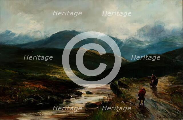 Landscape, 1875-1899. Creator: John MacWhirter.