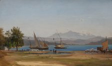 View from La Spezia, 1846. Creator: Joseph Magnus Stäck.
