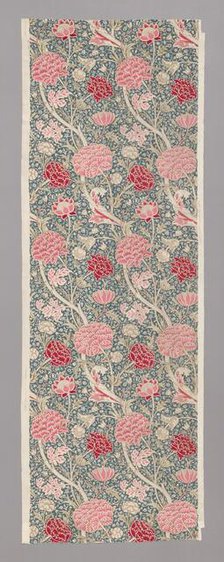 Cray (Furnishing Fabric), England, 1884. Creator: William Morris.