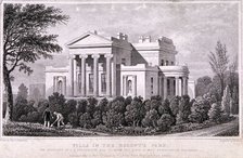 Regent's Park, Marylebone, London, 1827. Artist: W Wallis