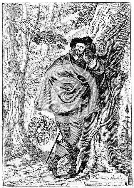 James Howell (c1594-1666), Welsh writer, c17th century (1926). Artist: Unknown