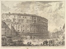 The Theatre of Marcellus (Teatro di Marcello), ca. 1757. Creator: Giovanni Battista Piranesi.