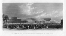 The Great Exhibition, Hyde Park, London, 1851.Artist: JC Armytage