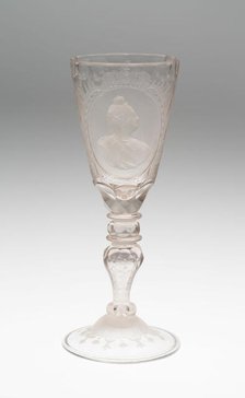 Goblet, Saxony, Mid 18th century. Creator: Unknown.
