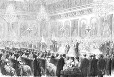Concert in the Salle des Marechaux, at the Tuileries, 1869. Creator: Unknown.