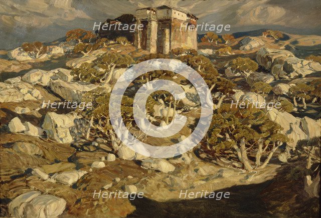 The ancient Crimea, 1903. Artist: Bogayevsky, Konstantin Fyodorovich (1872-1943)