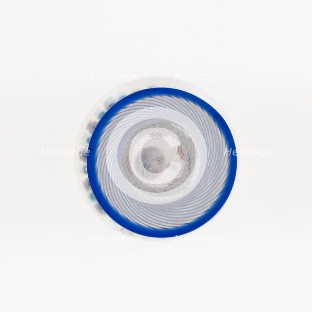 Paperweight, France, c. 1845-60. Creator: Saint-Louis Glassworks.