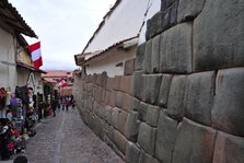 Inca Wall, Cusco, Peru, 2015. Creator: Luis Rosendo.