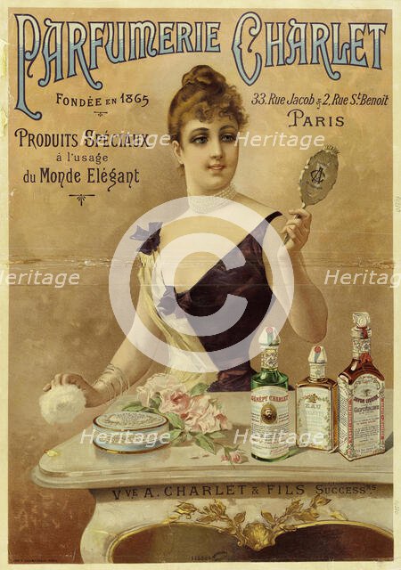 Parfumerie Charlet, 1893. Creator: Anonymous.
