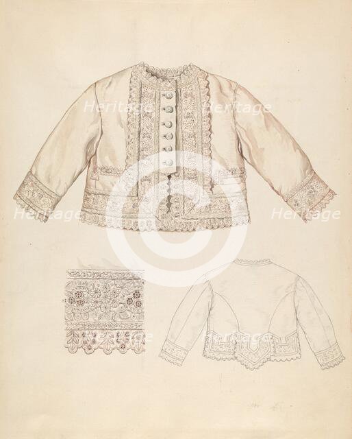 Jacket, c. 1937. Creator: Lillian Causey.