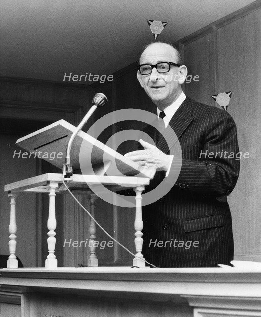 Prof Raymond Aron ( 1905-1983), 1969. Artist: Unknown