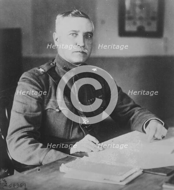 Big. Gen. D.S. Rockenback [i.e., Rockenbach], 5 Sept 1918. Creator: Bain News Service.