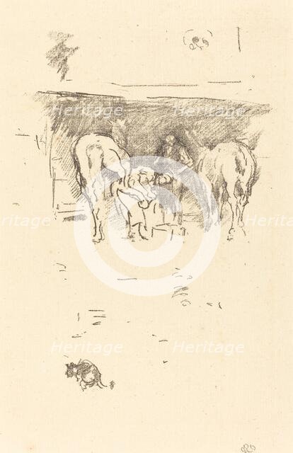 The Good Shoe, 1895. Creator: James Abbott McNeill Whistler.