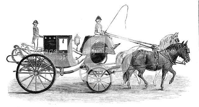 General Tom Thumb's carriage, 1844. Creator: Unknown.