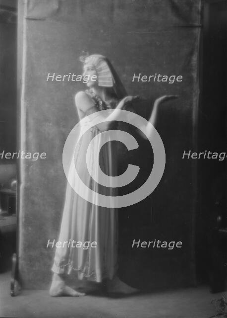 Lubovska, 1918 Feb. 1. Creator: Arnold Genthe.