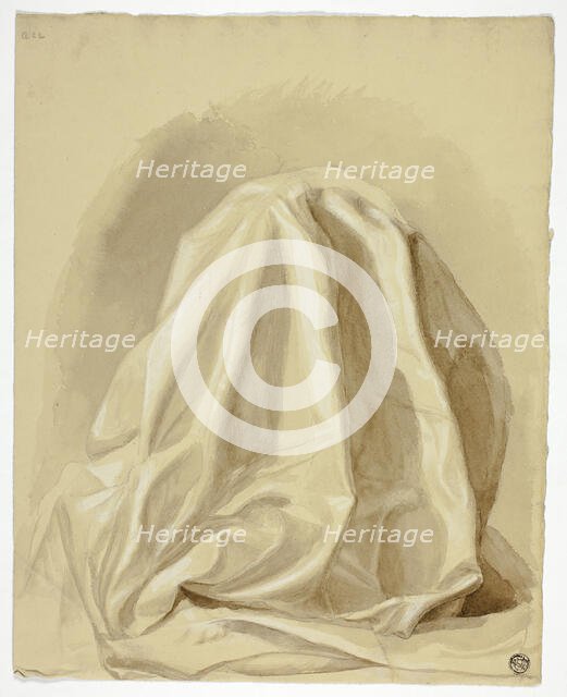 Draperies, c. 1877. Creator: Andrea Carlo Lucchesi.