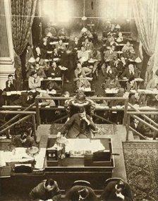 The opening of Dail Eireann, or Chamber of Deputies, Dublin, Ireland, 9 September 1922, (1935). Creator: Unknown.