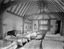 Convalescent ward at Great Dixter, Northiam, East Sussex, 1915. Artist: Nathaniel Lloyd