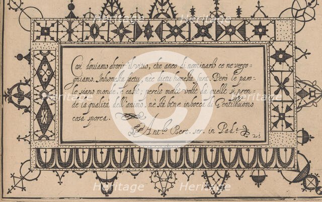 Ghirlanda: Di sei vaghi fiori scielti da piu famosi Giardini d'Italia, page 29 ..., October 1, 1604. Creators: Pietro Paulo Tozzi, Antonello Bertozzi, Sebastian Zanella.