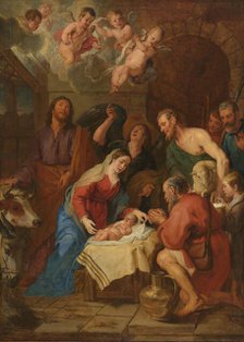 The Adoration of the Shepherds, c.1640-c.1650. Creator: Gaspar de Crayer.
