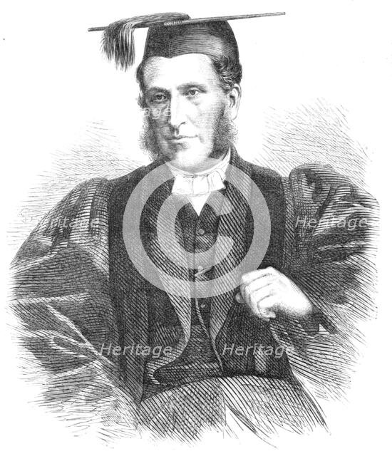 The Rev. James John Hornby, M.A., the new head master of Eton College, 1868. Creator: Unknown.