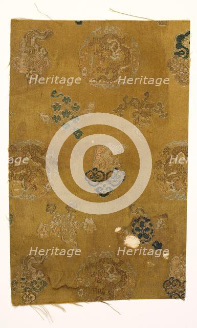 Fragment, 1700s. Creator: Unknown.