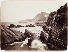 Ilfracombe, The Coast from Capstone Parade, mid-late 19th century. Creator: Francis Bedford.