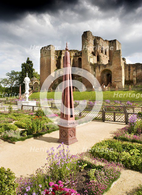 Elizabethan garden, Kenilworth Castle, Warwickshire, 2009. Artist: Historic England Staff Photographer.